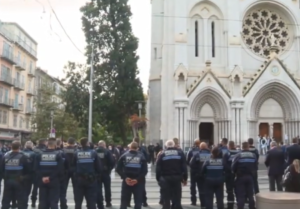 Attack on church in France